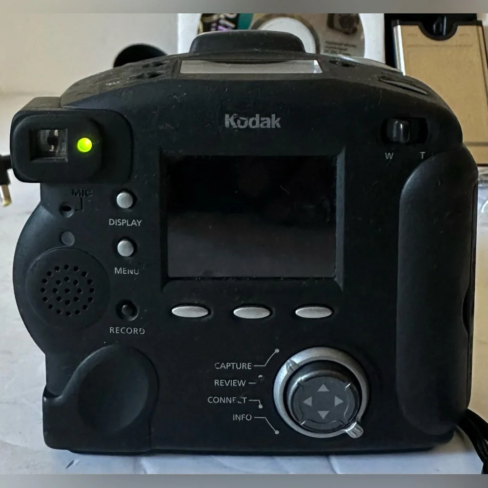 Vintage Kodak DC 290 Zoom 2.1MP Digital Point & Shoot Photo Camera Gray